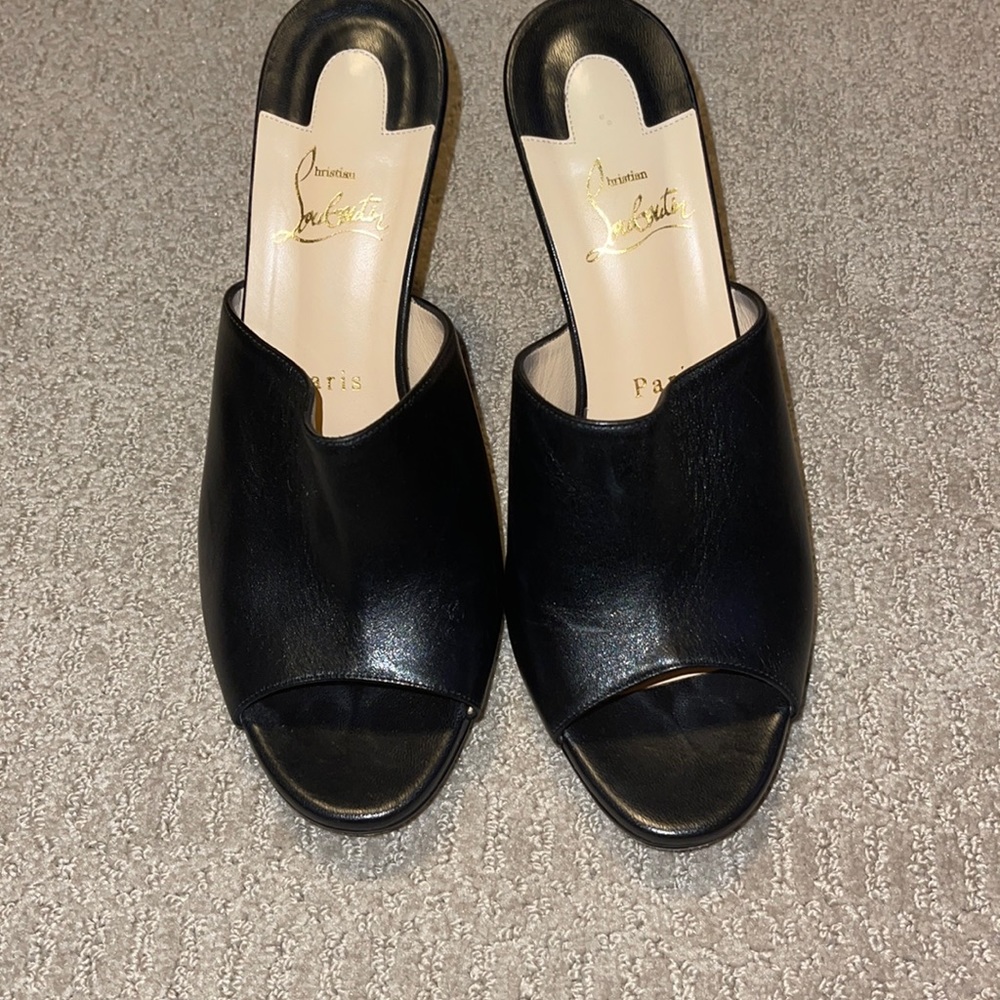 Christian louboutin mules